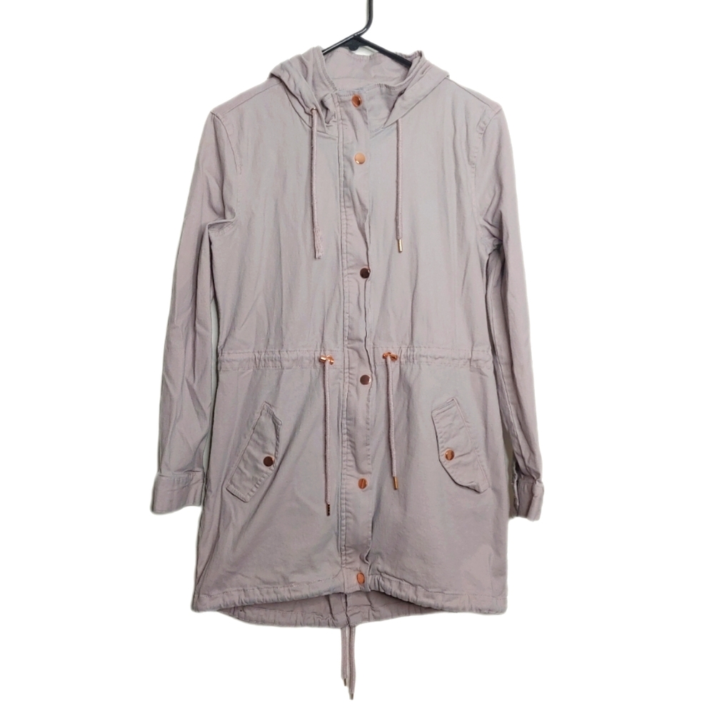 1 Sunset Lane Women's Light Purple Zip Up Winter Outdoor Jacket Size Small